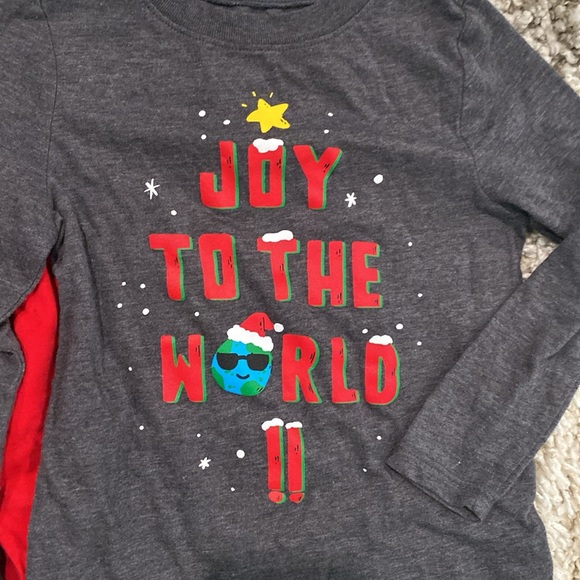 Two Long-Sleeved Christmas Tees - Picture 2 of 5